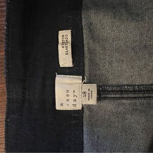 A New Day Navy Wide Leg Jeans